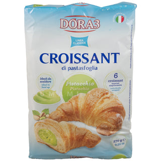 Croissant w/Pistachio Cream 6Pcs