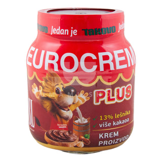 Eurocream Plus Cacao Hazelnut Spread (Jar)