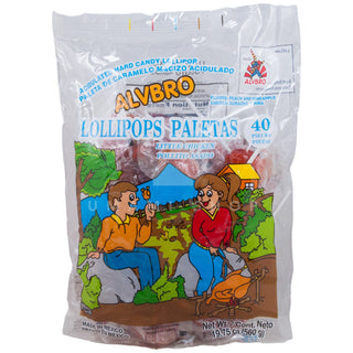 Lollipop Peach & Pineapple 40Pcs