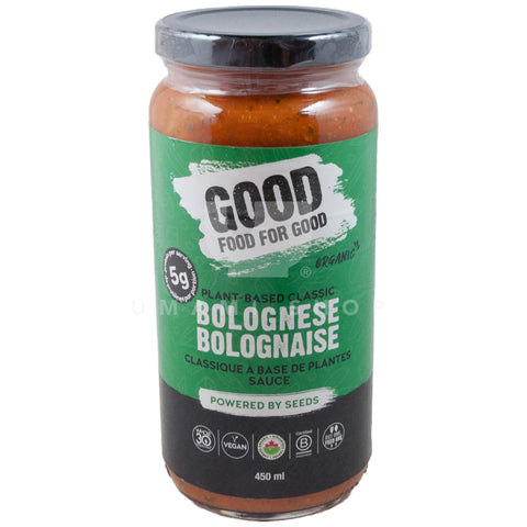 ORGANIC Bolognese Sauce Classic (GF,V)