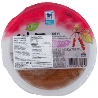 Preserved Radish w/Schisandra Berry (Sliced)