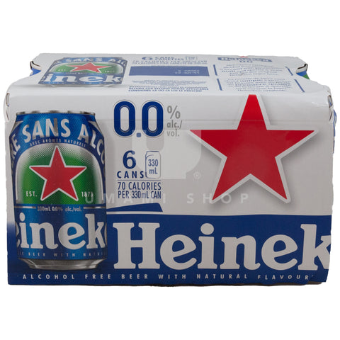 Heineken Beer Non Alcoholic 6Pack