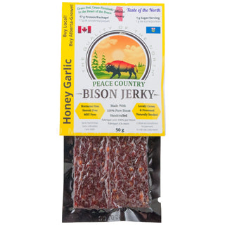 Bison Jerky Grass-Fed (Honey Garlic)