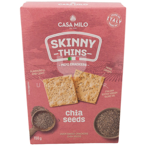 Mini Crackers Chia Seeds