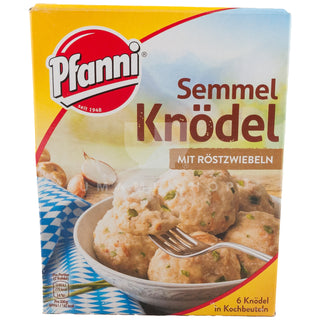 Bread Dumpling w/Fried Onions (Semmel Knödel) 6Pcs