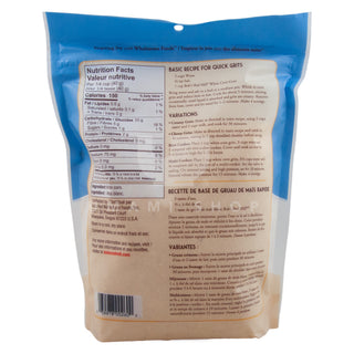 Corn Grits Creamy White