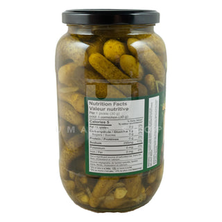 Dill Pickles w/Garlic, Onion & Chili Pepper