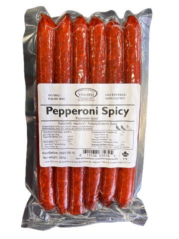 Pepperoni Stick Spicy 6Pcs