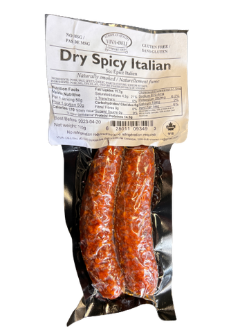 Italian Sausage Spicy Dry 2Pcs