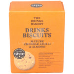 Drinks Biscuits Cheddar& Chili