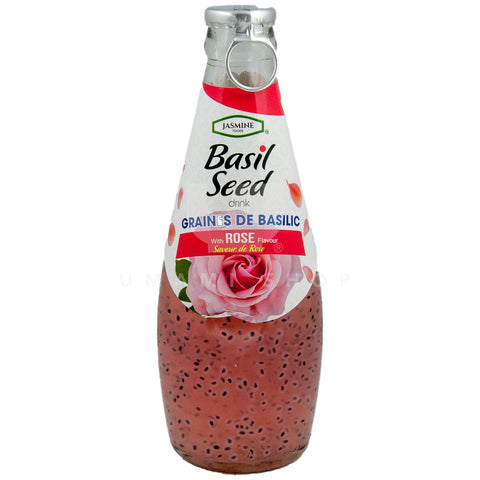 Basil Seed Drink Rose