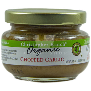 Organic Chopped Garlic