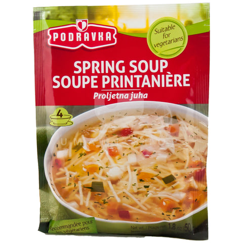 Spring Soup w/ Noodles