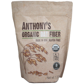 ORGANIC Oat Fibre 1.5lbs (GF)