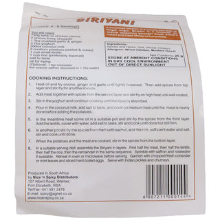 Biriyani Spice Sachets