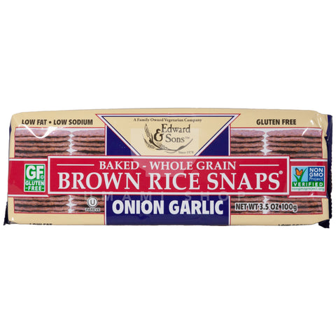 Rice Snaps Onion & Garlic (GF)