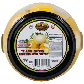 Yellow Cherry Peppers w/Cheese