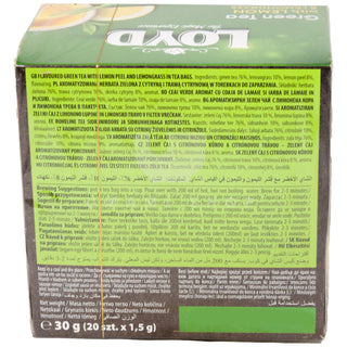 Green Tea Lemon Flavour