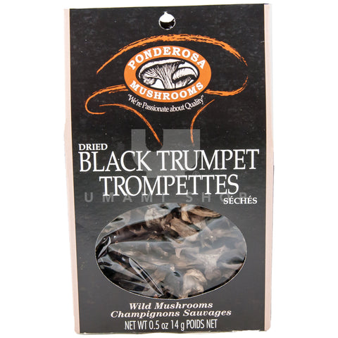 Black Trumpet Mushroom Dried