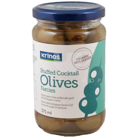 ORGANIC Stuffed Cocktail Olives