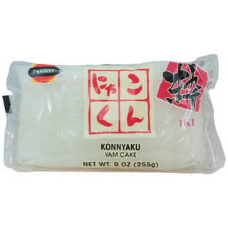 White Konnyaku Yam Cake