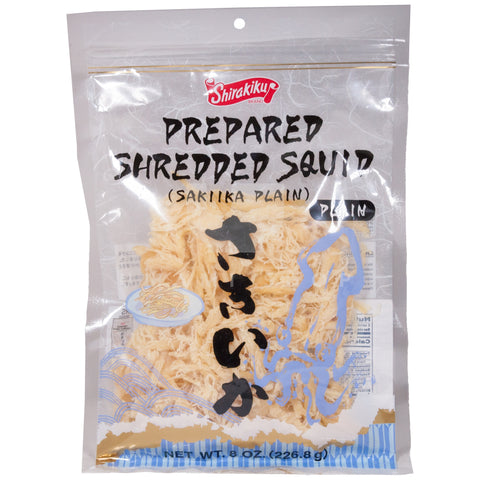 Prepared Shredded Squid