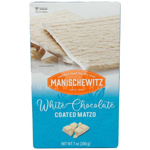 Matzo Coated w/White Chocolate