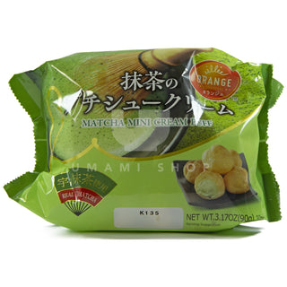 Mini Matcha Cream Puffs