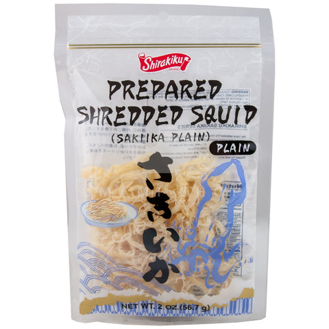 Prepared Shredded Squid Plain