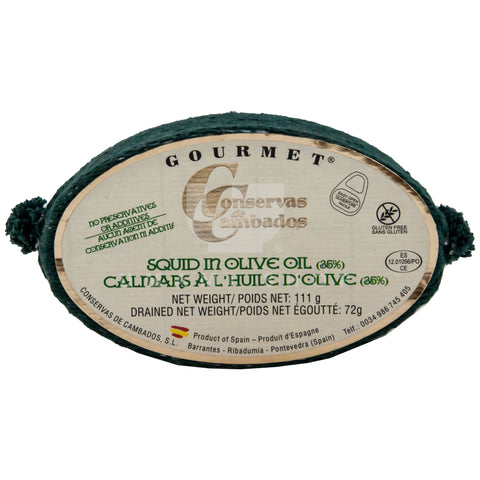 Squid in Olive Oil (35%)
