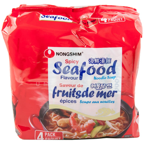 Spicy Seafood Ndl. Soup 4Pack