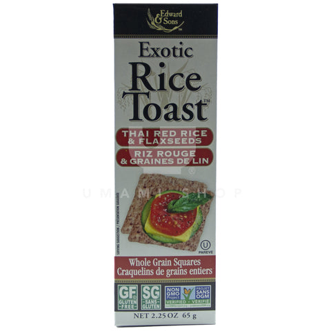 Thai Red Rice Toast (GF,V)