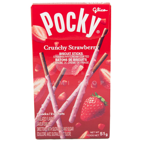 Pocky Strawberry Crunchy