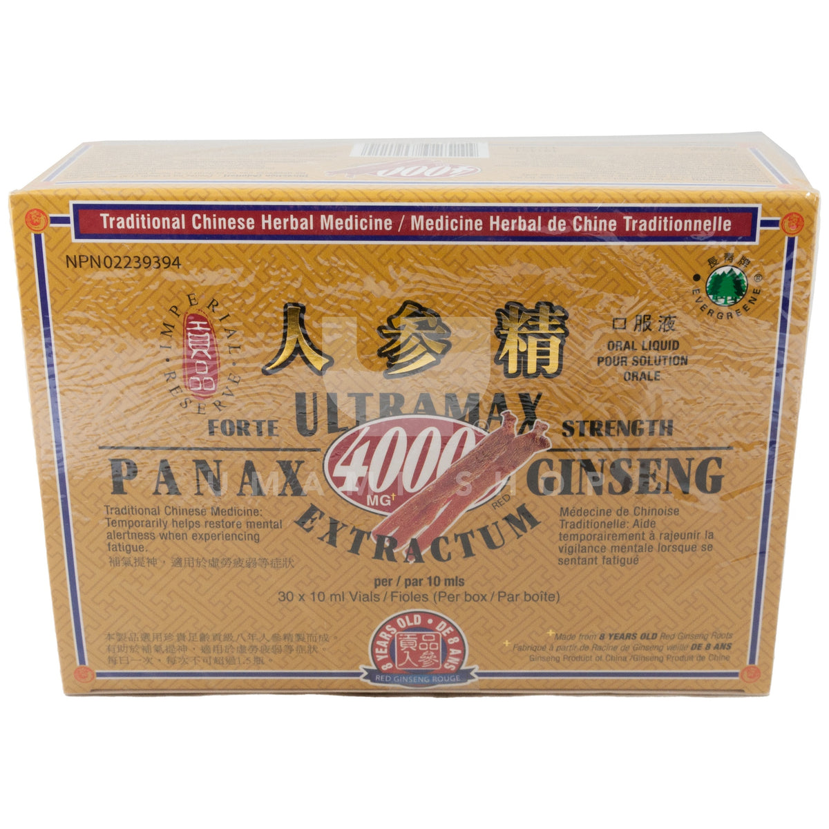 Panax Ginseng 30x10ml 