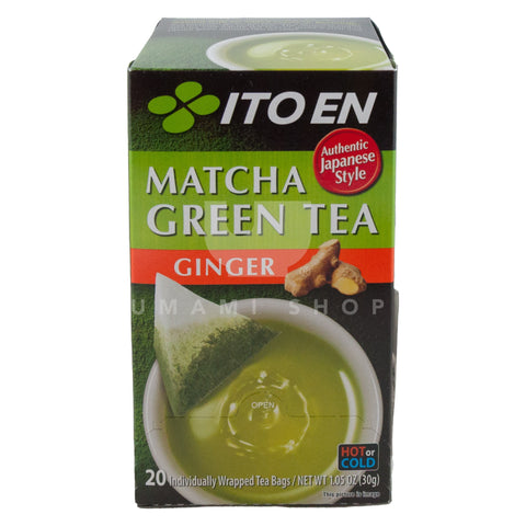 Matcha Green Tea Ginger 20Bag