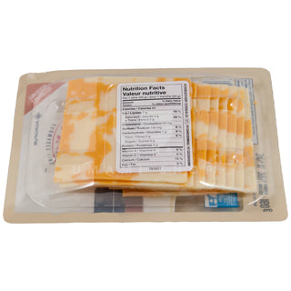 Swiss Cheddar Marble Sliced