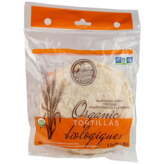 Organic Flour Tortillas 6Pcs