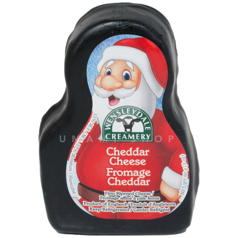 Cheddar Santa in Wax