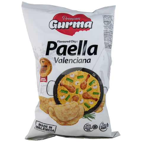 Potato Chips Paella Valencia