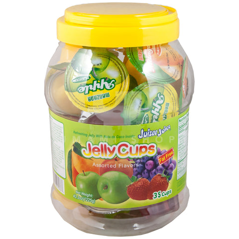 Assorted Jelly Cups, Jar