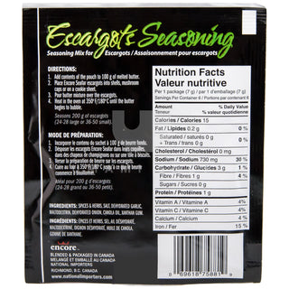 Escargot Seasoning