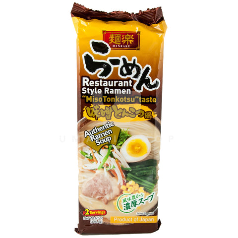 Ramen Noodles Miso Tonkotsu
