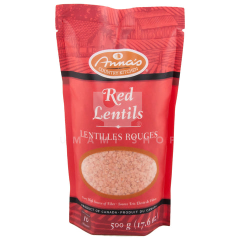 Red Lentils Dry