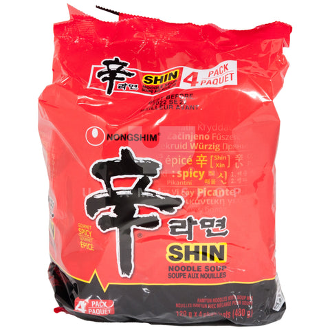 Shin Ramyun Noodle 4 Pack