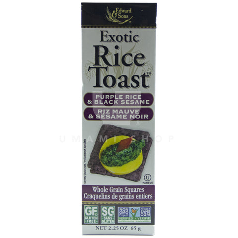Purple Rice Black Sesame Toast